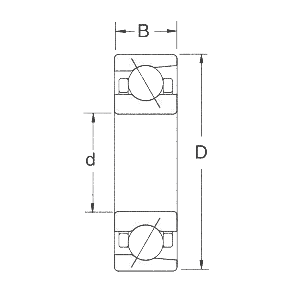 Сверхточный подшипник B 7000 CTP4SUL