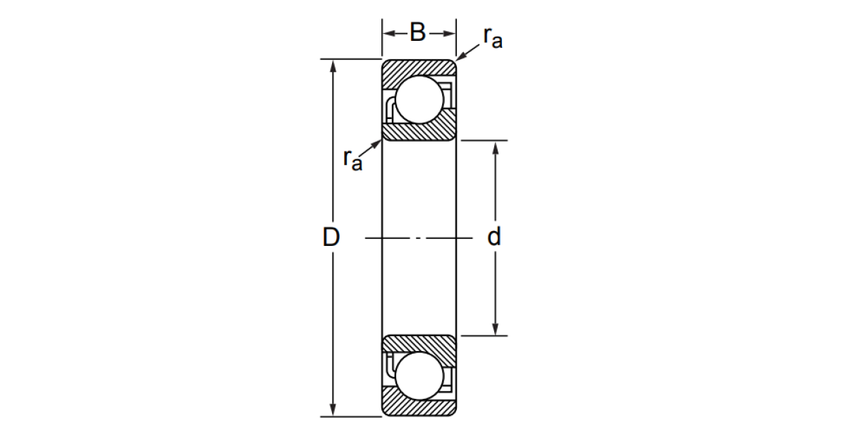 Подшипник чертеж dwg