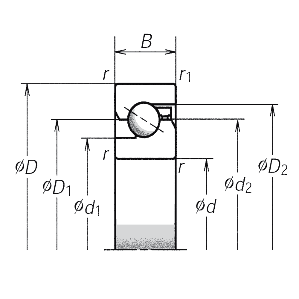 Сверхточный подшипник 7005 A5TRSULP3