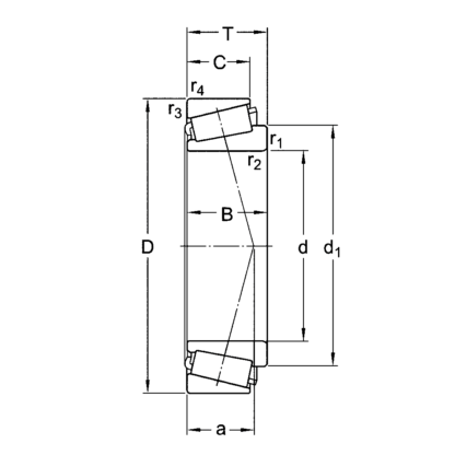 Конический, роликовый подшипник 32313 BJ2/QU4CL7CVQ267