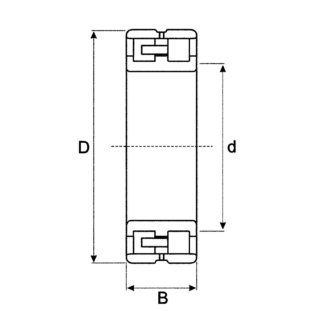 Цилиндрический роликовый подшипник 5-3182122 Л NN 3022 MKP5 NN 3022 MKP5